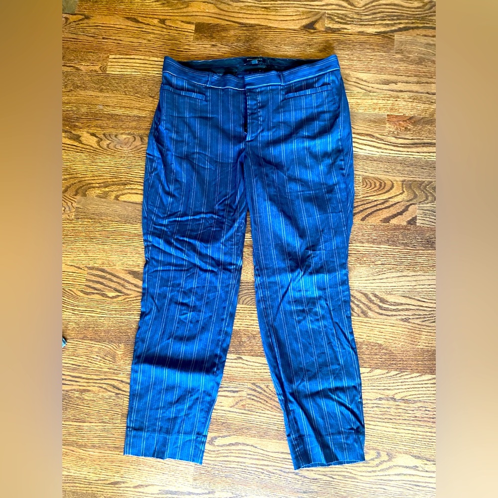 Banana Republic pinstriped trousers